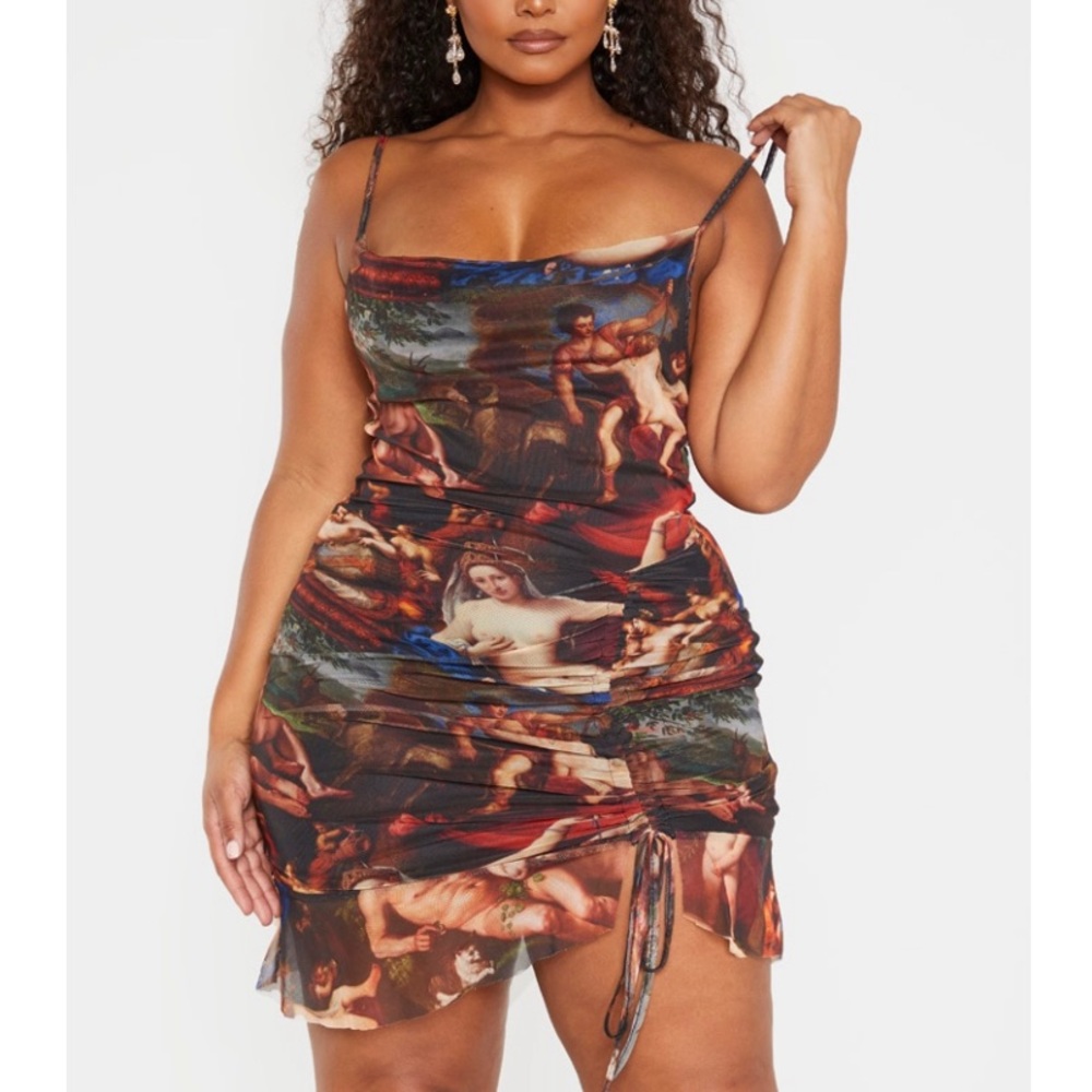 Pretty Little Thing Plus Renaissance Dress